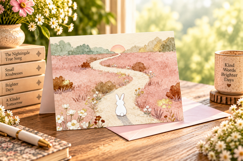 Beyond Familiar Paths — Greeting Card