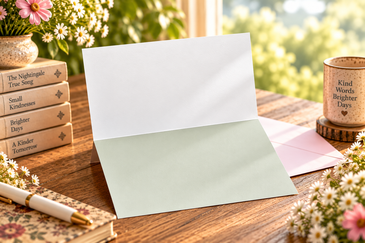 Beyond Familiar Paths — Greeting Card