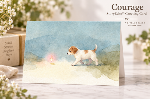 Courage — Greeting Card