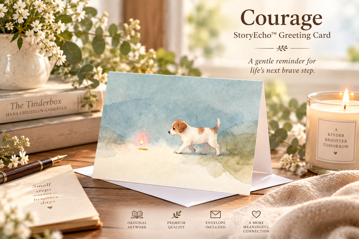Courage — Greeting Card