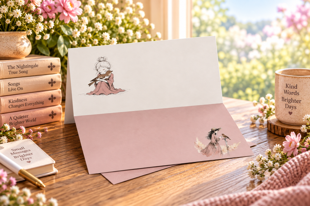 True Song — Greeting Card · Rose Edition
