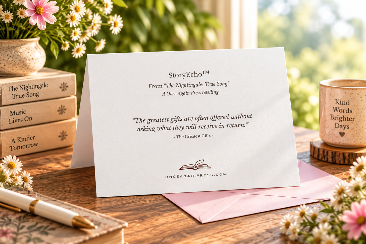 The Greatest Gifts — Greeting Card