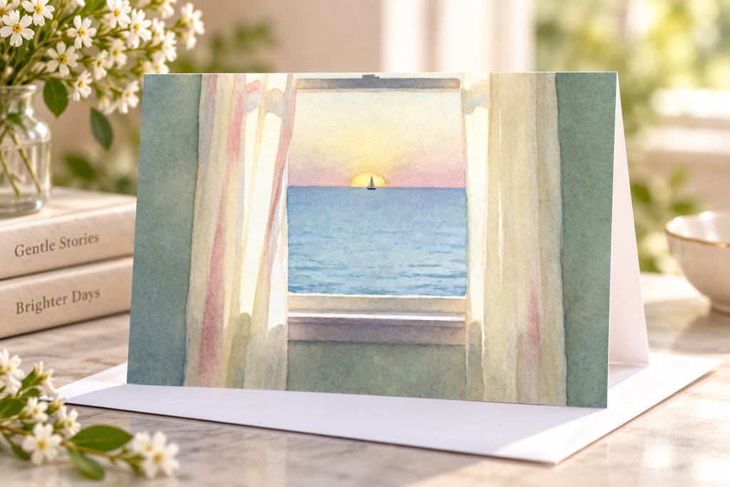 New Morning — Greeting Card