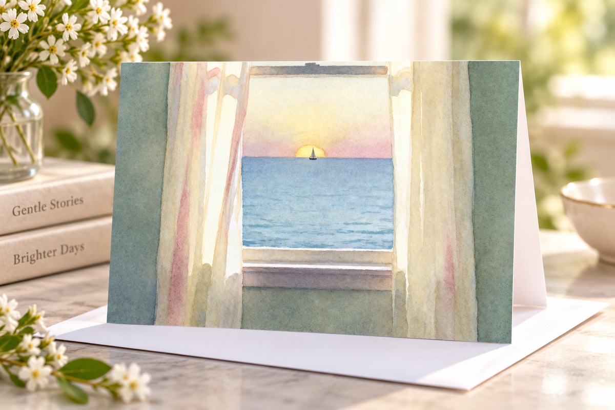 New Morning — Greeting Card