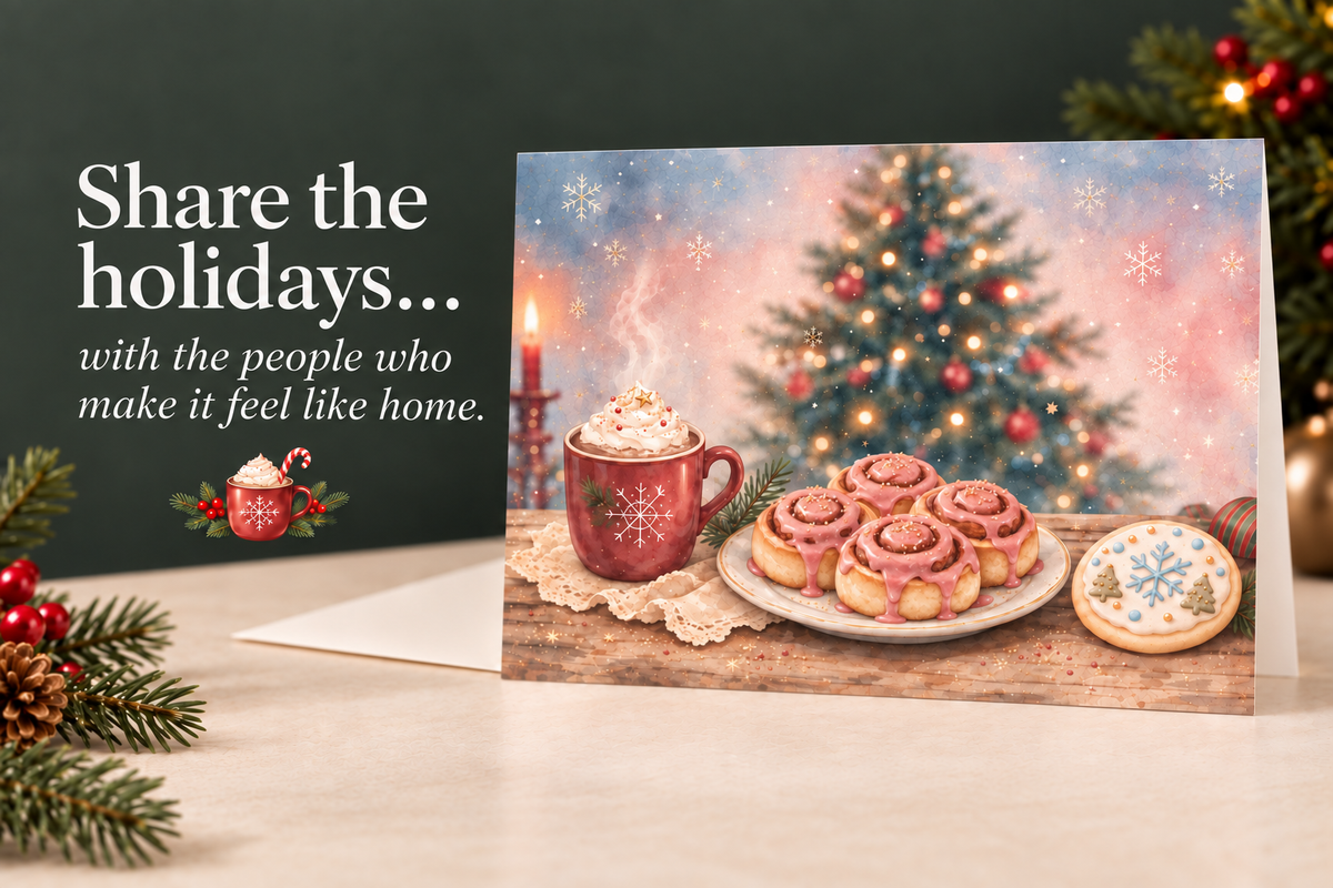 Belonging - Christmas Greeting Card (Single Card)