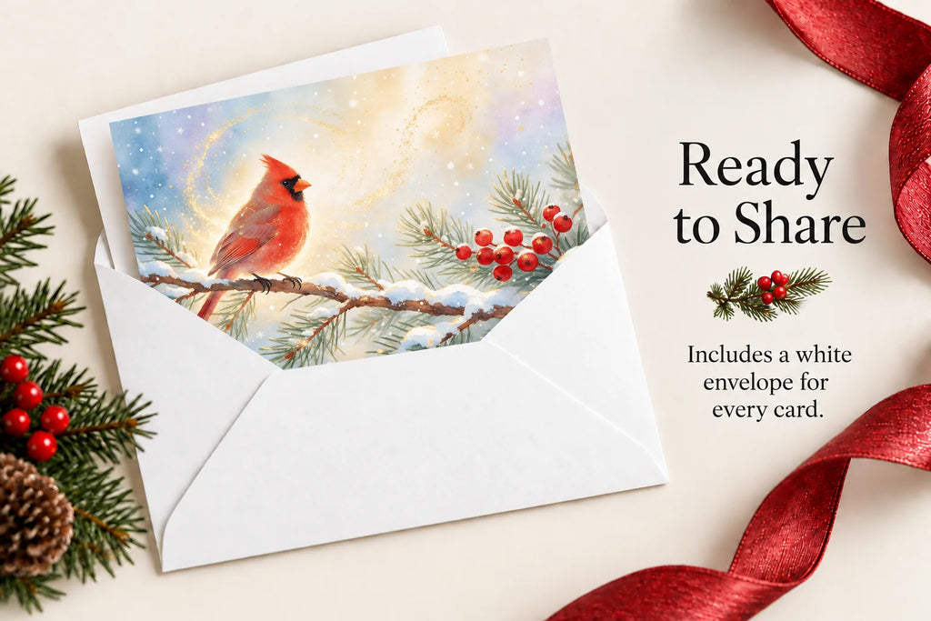 Smallest Lights — Christmas Greeting Card (Single Card)