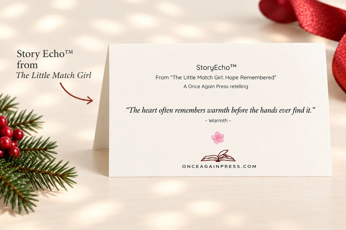 Warmth — Christmas Greeting Card (Single Card)